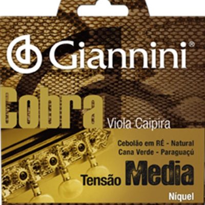 GIANNINI CORDA VIOLA CAIPIRA COBRA EM RÉ MÉDIA GESVM