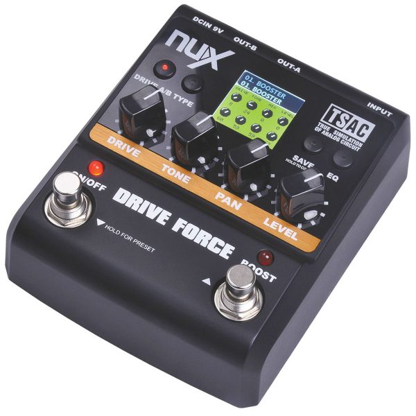 Nux Pedal Guitarra Drive Force