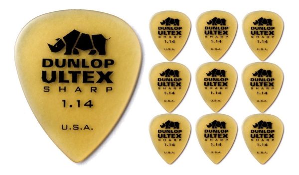 DUNLOP PALHETA ULTEX AMARELA