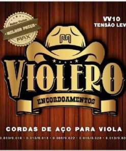 MAX VIOLERO CORDA VIOLA CAIPIRA AÇO VV 10