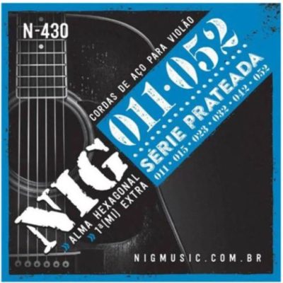 NIG CORDA VIOLAO AÇO 011 N 430