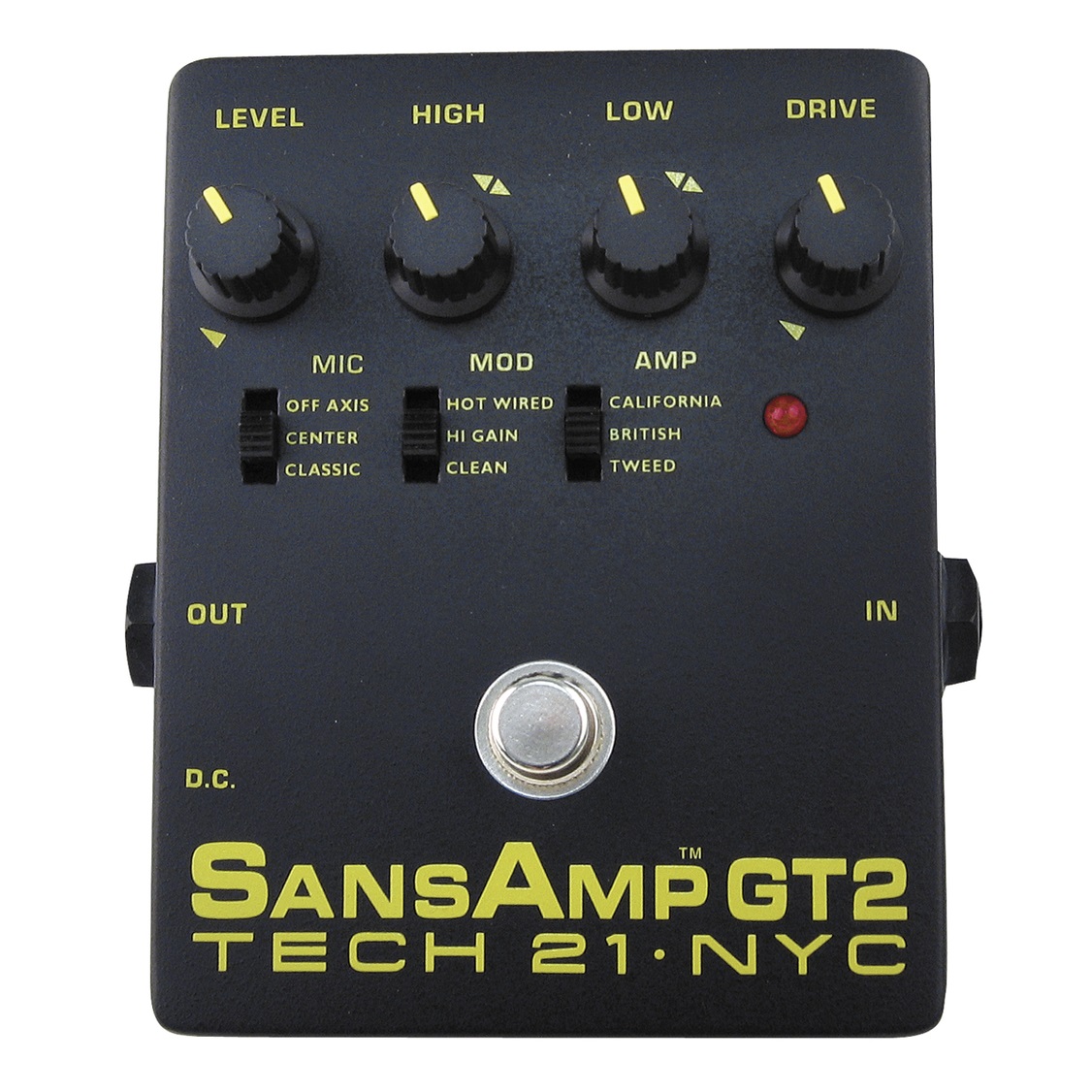 Tech 21 Pedal Guitarra Sansamp GT2 Melodia Music Center