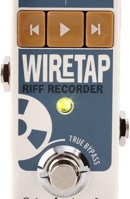 TC ELETRONIC PEDAL PARA GUITARRA WIRETAP RIFF RECORDER