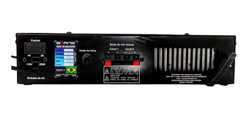 BORNE AMPLIFICADOR RECEIVER RC 8000