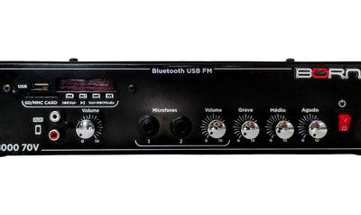 BORNE AMPLIFICADOR RECEIVER RC 8000