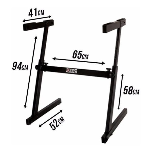 SATY SUPORTE EM Z PARA TECLADO FIXO SZ 02