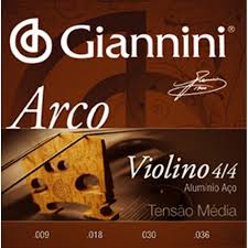 GIANNINI CORDA VIOLINO ARCO 4/4 ALUMÍNIO GEAVVA