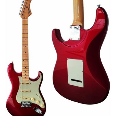 TAGIMA GUITARRA STRATOCASTER WOODSTOCK TG 530 VERMELHO MET