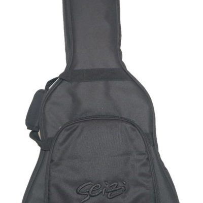 SEIZI VIOLAO AÇO FOLK NEO TOKYO CUTAWAY OPEN PORE BLACK C/BAG