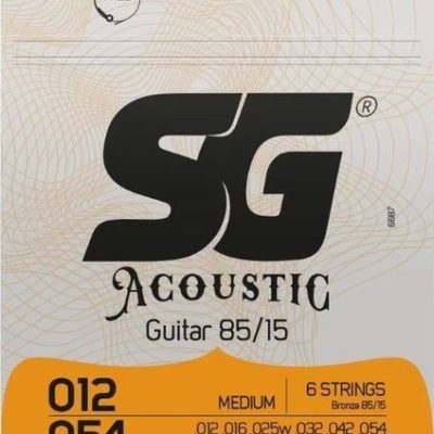 SG CORDA VIOLAO AÇO 012 BRONZE