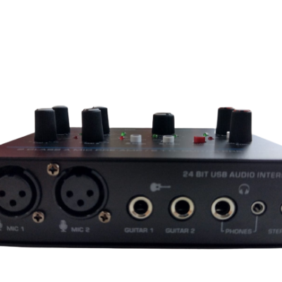 LEXSEN STUDIOCASTER DUO MIXER COM 4 CANAIS E INTERFACE