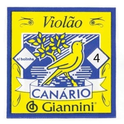 GIANNINI CORDA NYLON AVULSA CANARIO 4ª RÉ GENWB