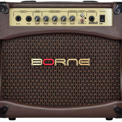 BORNE AMPLIFICADOR VIOLAO INFINIT CV80 MARROM