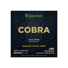 GIANNINI CORDA VIOLA GESVL COBRE PRATEADO LEVE