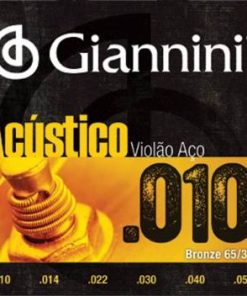 GIANNINI CORDA VIOLÃO AÇO ACÚSTICO 010 GESWAM