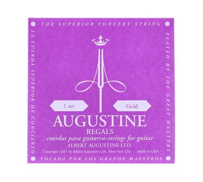 AUGUSTINE CORDA VIOLÃO NYLON REGALS EXTRA PESADA