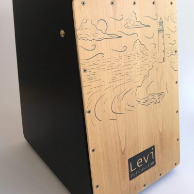 LEVI PERCUSSION CAJON CONFORT ELETRICO CJ001 E