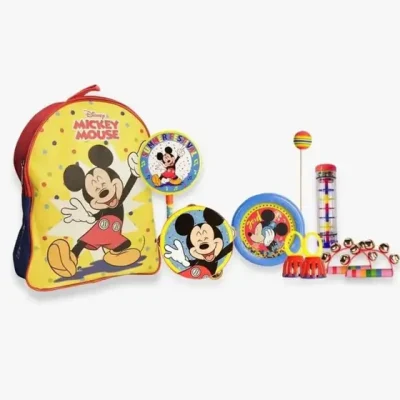 Kit Bandinha musicalizacao Phx turma do mickey Festival 6 instrumentos