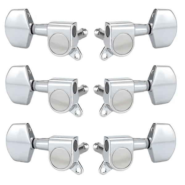 Tarraxa Condor Violão aço Wikinson WJ-01 3+3 CROMADA