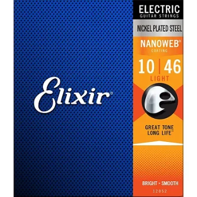 Encordoamento Elixir 010 Guitarra Nickel Plated Steel