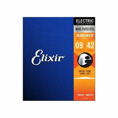 Encordoamento Elixir 09 Guitarra Nickel Plated Steel