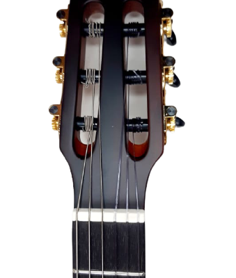 MARQUES VIOLÃO FLAT NYLON MACICO NATURAL FOSCO ATIVO FISHMAN VM 162