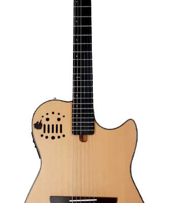 MARQUES VIOLÃO FLAT NYLON MACICO NATURAL FOSCO ATIVO FISHMAN VM 162