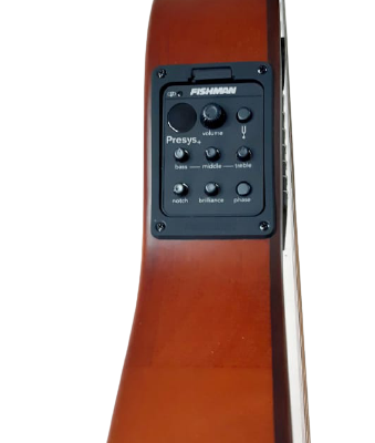 MARQUES VIOLÃO FLAT NYLON MACICO NATURAL FOSCO ATIVO FISHMAN VM 162