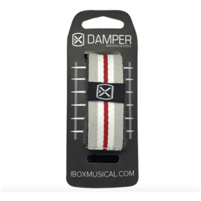Abafador Damper Ibox poliester listra cinza