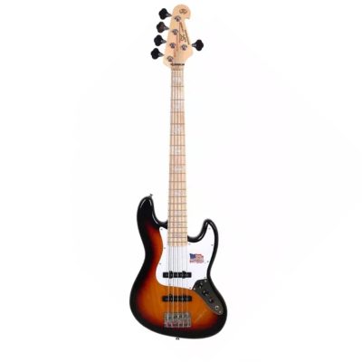 Baixo Sx Sjb 75 passivo em ash sunburst 5 cordas