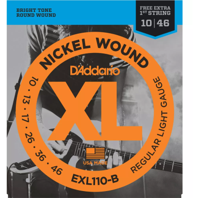 Encordoamento Guitarra Daddario EXL 110 B 010