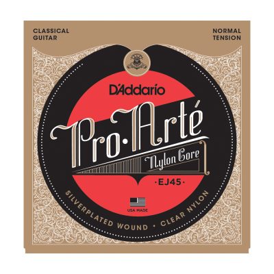 Encordoamento Violão Nylon Pro Art Daddario EJ 45 MED