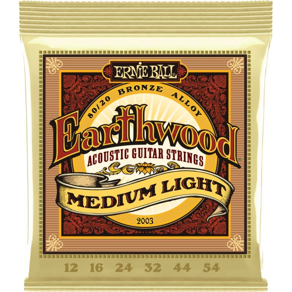 Encordoamento Violão Aço Ernie Ball Earthwood 012 2003
