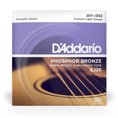 Encordoamento Violão Aço Daddario EJ 26 011
