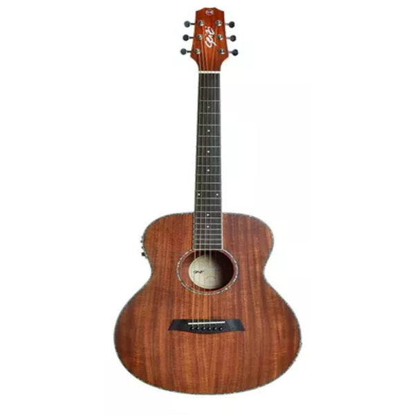 Violão Eletroacustico Seizi Mini Kyoto Abalone koa