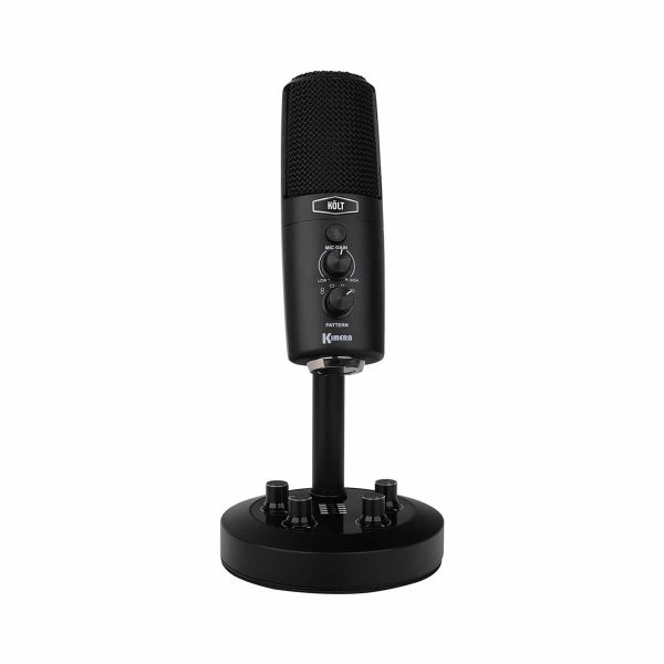 Microfone de Mesa Condensador Kolt kimera Studio Usb