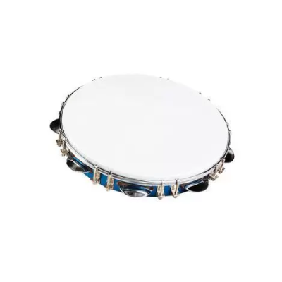 Pandeiro Phx Pele leitosa 10 polegadas azul celeste 7af