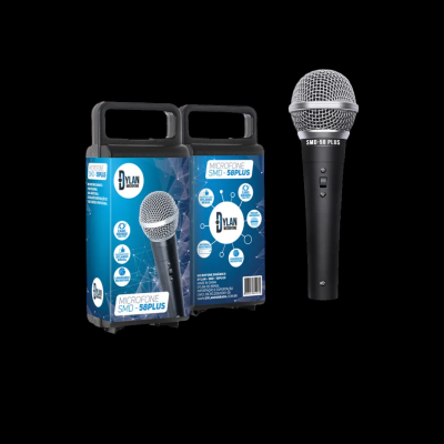 Microfone Dinamico Dylan smd 58 plus