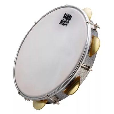 Pandeiro Phx Pele Leitosa 10 Polegadas Titanium 7af