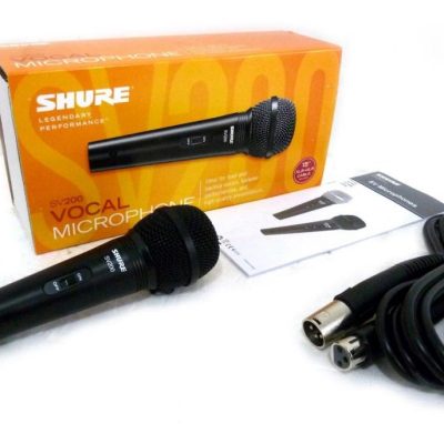 Microfone Dinamico Shure sv 200