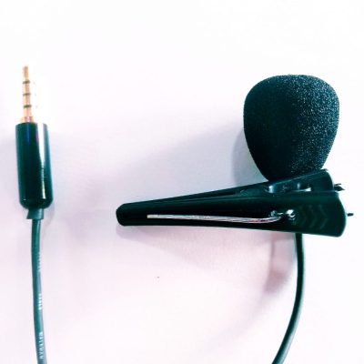 Microfone Lapela Condensador New Live smartphone e ios
