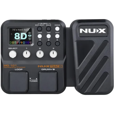 PEDALEIRA PARA GUITARRA NUX MG101