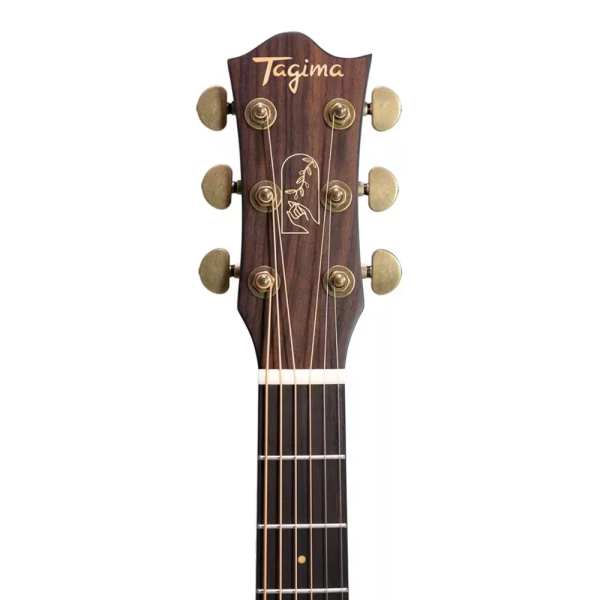 Violão AçoTagima Medium Jumbo Elegance Cutaway eq signature oliver grace ntop