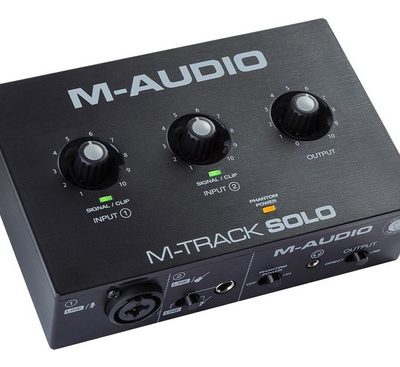 M AUDIO INTERFACE DE AUDIO M TRACK SOLO