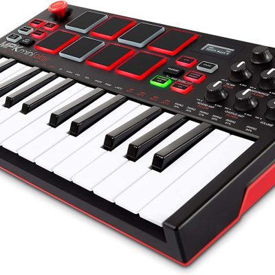 Teclado Controlador akai mpk miniplay 25 teclas