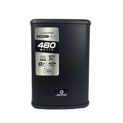 CAIXA ET-480 8" PORTATIL ATIVA COM BATERIA WALDMAN CAIXA ET-480 8" PORTATIL ATIVA COM BATERIA WALDMAN