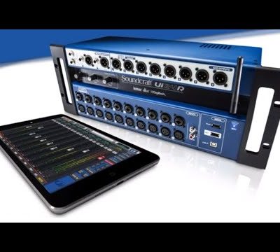 Mesa Digital SoundCraft 24 CANAIS UI 24 R Mesa Digital SoundCraft 24 CANAIS UI 24 R