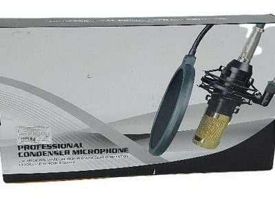 Kit Microfone Condensador Custom Sound csmc 6k