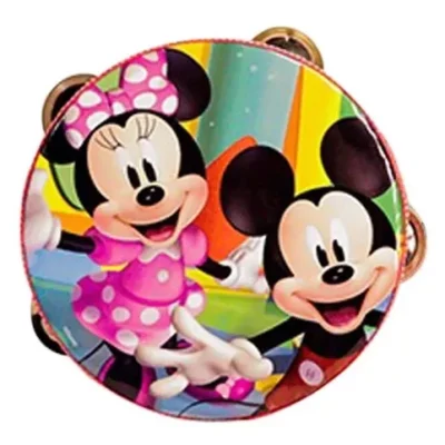 Kit Bandinha musicalizacao phx turma do mickey funhouse 6 instrumentos