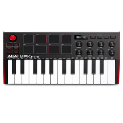 Teclado Controlador Akai mpk mini 3 25 teclas Teclado Controlador Akai mpk mini 3 25 teclas